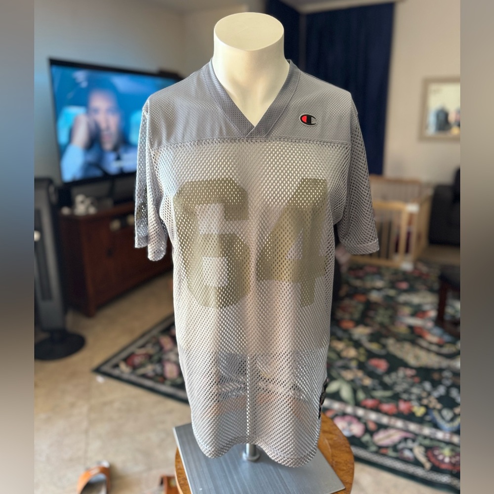 Champion Gray Mesh Men's Jersey